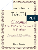 Bach (Mendelssohn &schumann) Ciaccona PDF