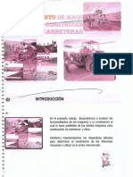 Rendimiento de Maquinarias en La Construccion de Carreteras PDF