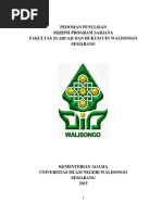 Pedoman Penulisan Skripsi Fsh Uin Walisongo Docx