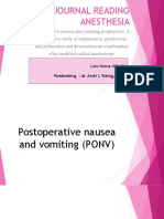 Lulu Hasna - PPT Journal Reading Anesthesia