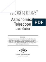 Astronomical Telescope: User Guide