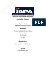 UAPA Derecho legislación financiera