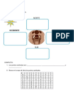 Puntos cardinales y dibujo