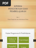 K01459 - 20180930103454 - KPS3014 Bab 3 Kajian Pengurusan Dan Pembelajaran Pelajar