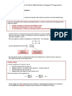 Cramer's Rule for Solving Systems of Equations