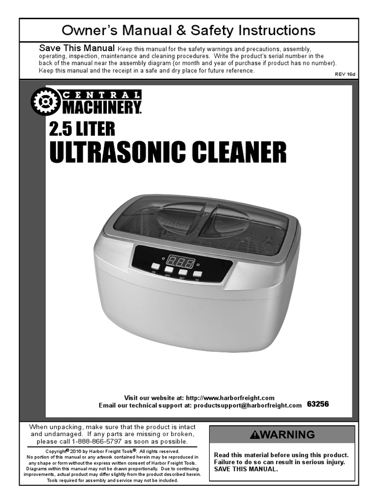 Ultrasonic Cleaner PDF Electrical Connector