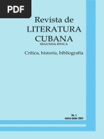 Revista de Literatura Cubana