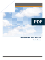 MatrikonOPC Data Manager User Manual
