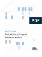 Motivaciones y Retos de La Innovación