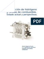 59923803 Produccion de Hidrogeno y Celulas de Combustible Estado Actual y Perspectivas