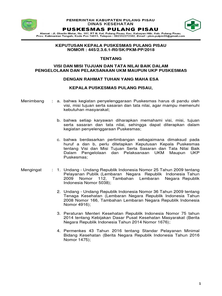 Apa Yang Dimaksud Dengan Tujuan Sasaran Visi Dan Misi