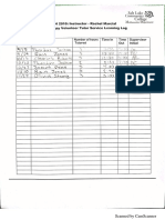 Tutoring Log Sheet