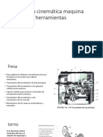 Cadena Cinemática Maquina Herramientas