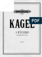 Mauricio Kagel - 3 Etudes For Orchestra PDF