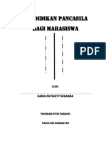 Pendidikan Pancasila Bagi Mahasiswa