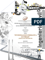 "Investigacion Formativa Ii Unidad": (Articulos Cientificos)