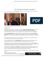 PPK - ¿Cómo Cambió La Economía Peruana Bajo Su Mandato - El Comercio - Economía - El Comercio Perú