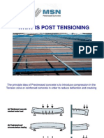 What Is Post Tensioning