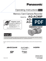 AG-AC90 Operating Instructions Advance