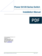 S4120 Series Switch Installation Manual