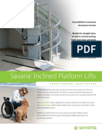 Savaria Inclined Platform Lifts: Space-Saving, Easy Access