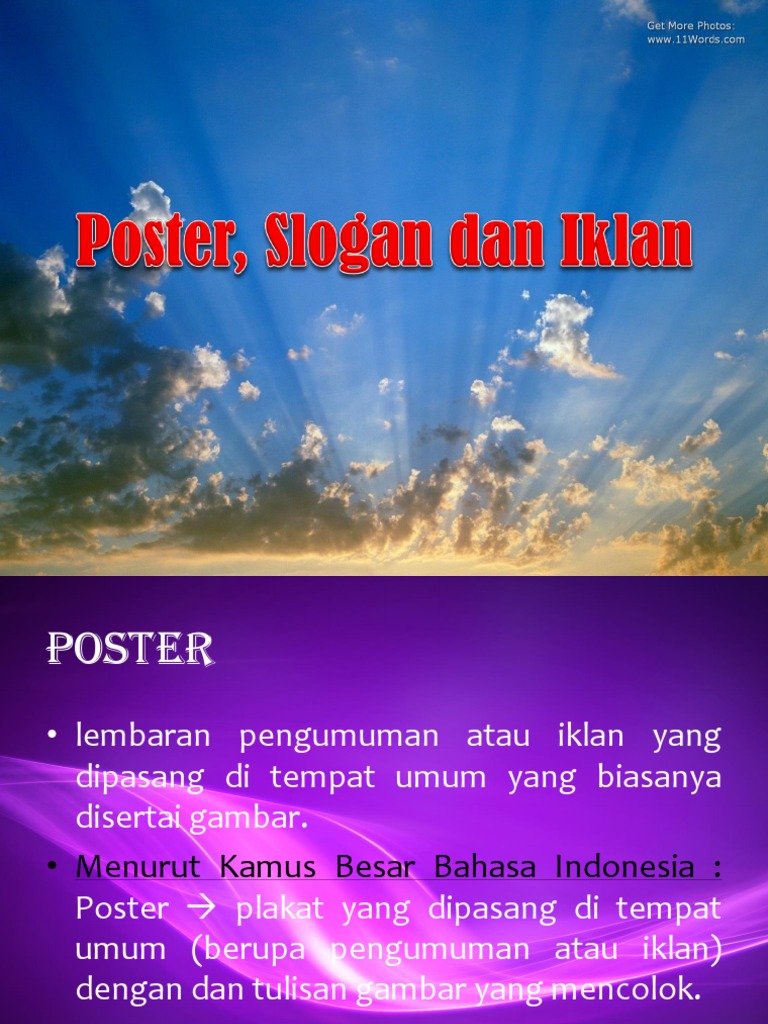 Keren Iklan  Slogan  Dan  Poster  Bertujuan Koleksi Poster 