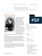 Sloterdijk - Materialismo Dionisiaco