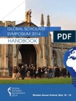 Global Scholars Symposium 2014 Handbook