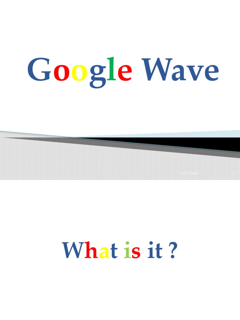 Overview of Google Wave Features | PDF