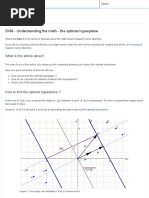 SVM Tutorial: SVM - Understanding The Math - The Optimal Hyperplane