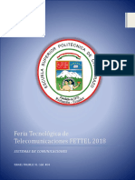 Feria Tecnológica de Telecomunicaciones FETTEL 2018