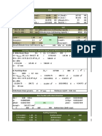 F-1 Footing Design and Reinforcement Check