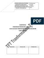 SOP Peraturan Dan Perundangan