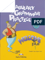 Welcome Plus 1 Vocabulary and Grammar Practice PDF