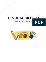 Dinosaurios 3D PDF
