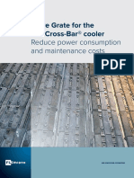 Wave Grate For The SF™ Cross-Bar® Cooler: Reduce Power Consumption and Maintenance Costs