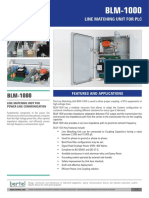 Line Matching Unit For PLC: Features and Applications