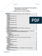 Of Newly Recognized Infrequently Encountered: Mycobacterial Diseases