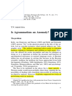 Akhutina Is Agrammatism An Anomaly PDF