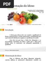 Alimentação Do Idoso