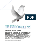 The Unpardonable Sin.