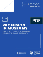 Profusion in Museums Report