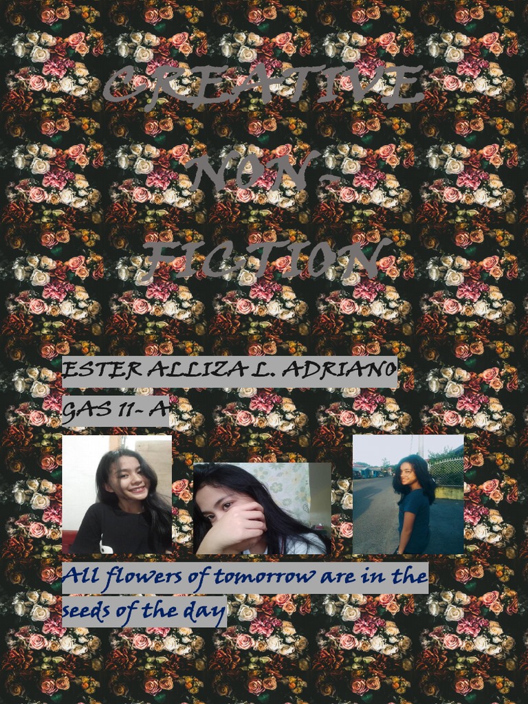 Creative Non Fiction Pdf