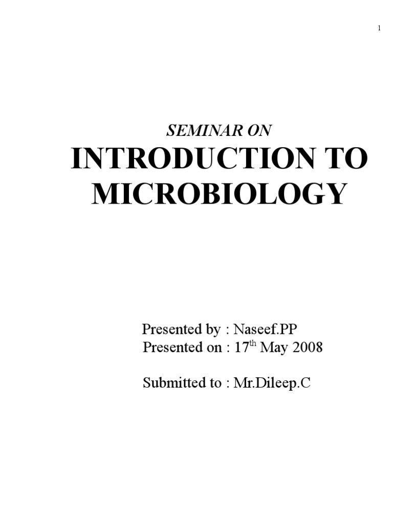 N Write Up Microbiology For Print | PDF | Bacteria | Microbiology