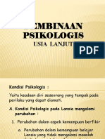 Emosional (Psikologis) Lansia 