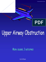 Upper Airway Obstruction: Many Causes, 3 Outcomes
