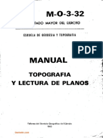 Ejercito Español - Manual de Topografia Y Lectura de Planos