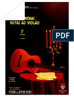 Minhas primeiras Notas ao violão vol-1