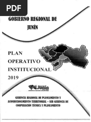 Poi Junin Sustentabilidad Planificacion
