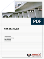 Pot Bearings: 1. Pot Bearings 2. Pot Bearing. Types. 3. Installation 4. Data Sheets